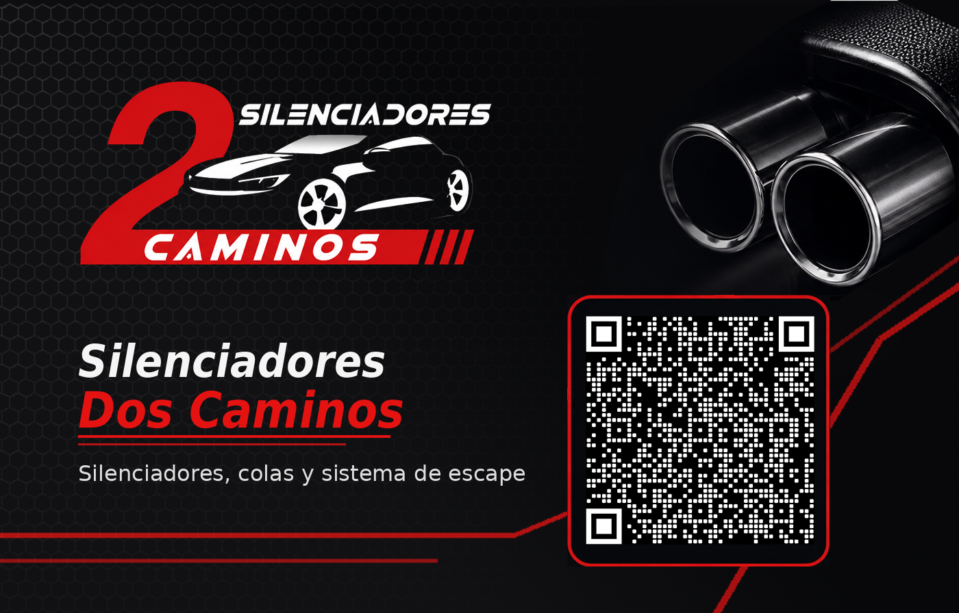 Ejemplo de carnet digital para negocio automotriz